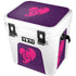Purple Musical Notes YETI Roadie 24 Hard Cooler Skin