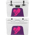 Purple Musical Notes YETI Tundra 35 Hard Cooler Skin