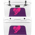 Purple Musical Notes YETI Tundra 45 Hard Cooler Skin