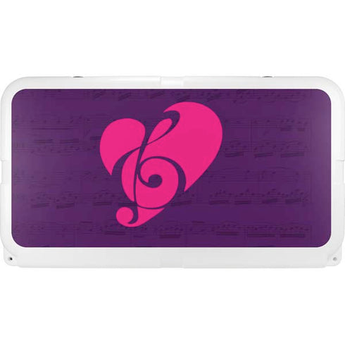 Purple Musical Notes YETI Tundra 75 Hard Cooler Skin