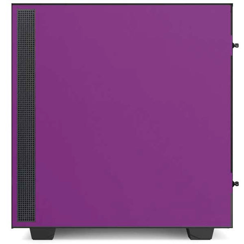 Purple Solid NZXT H510 Compact ATX Mid-Tower Case Skin
