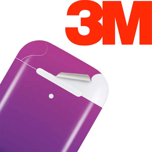 Purple Ombre Apple AirPods Skin