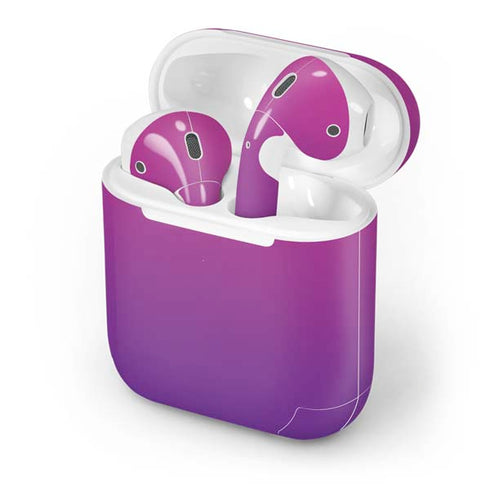 Purple Ombre Apple AirPods Skin