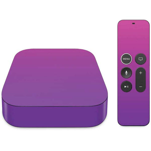 Purple Ombre Apple TV Skin