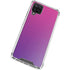 Purple Ombre Galaxy A12 Clear Case