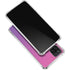 Purple Ombre Galaxy A12 Clear Case