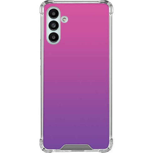 Purple Ombre Galaxy A13 5G Clear Case