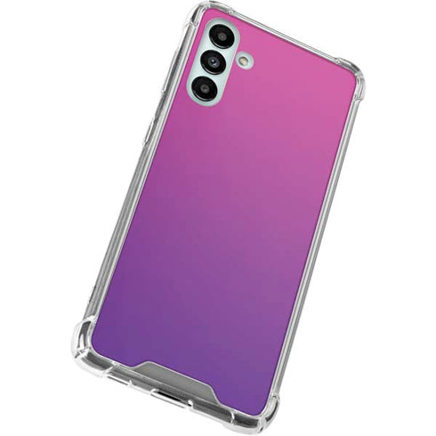 Purple Ombre Galaxy A13 5G Clear Case
