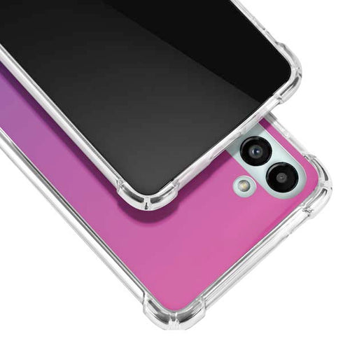 Purple Ombre Galaxy A13 5G Clear Case