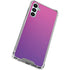 Purple Ombre Galaxy A15 5G Clear Case