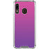 Purple Ombre Galaxy A30 Clear Case