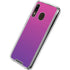 Purple Ombre Galaxy A30 Clear Case