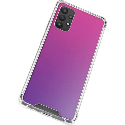 Purple Ombre Galaxy A32 5G Clear Case