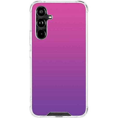 Purple Ombre Galaxy A54 5G Clear Case