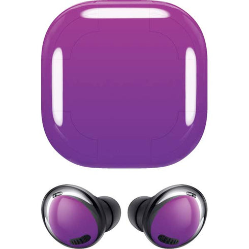 Purple Ombre Galaxy Buds Pro Skin