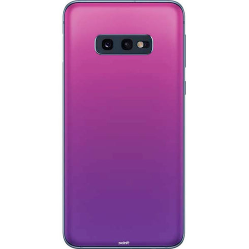 Purple Ombre Galaxy S10e Skin