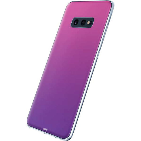 Purple Ombre Galaxy S10e Skin