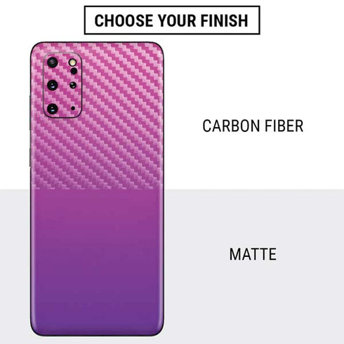 Purple Ombre Galaxy S20 Plus Skin