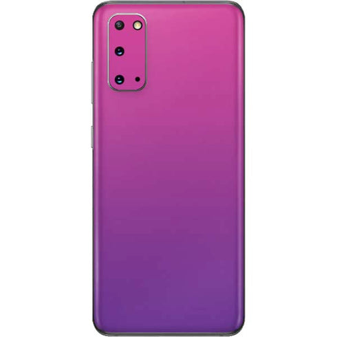 Purple Ombre Galaxy S20 Skin