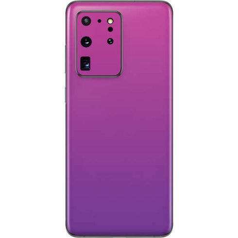 Purple Ombre Galaxy S20 Ultra 5G Skin