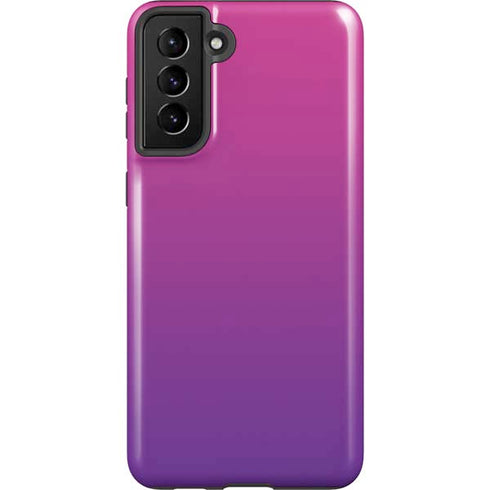 Purple Ombre Galaxy S21 FE Pro Case
