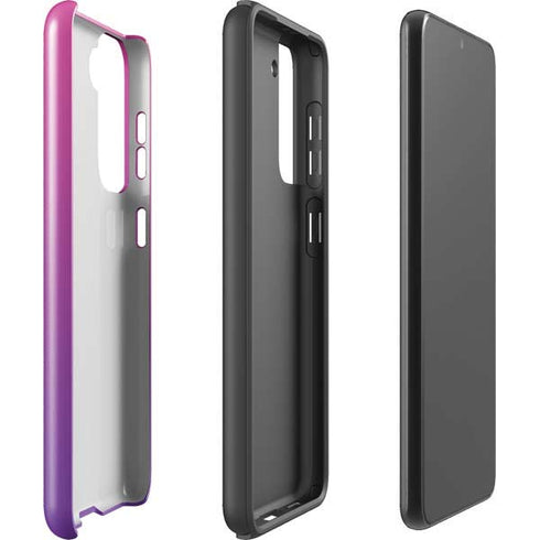 Purple Ombre Galaxy S21 FE Pro Case
