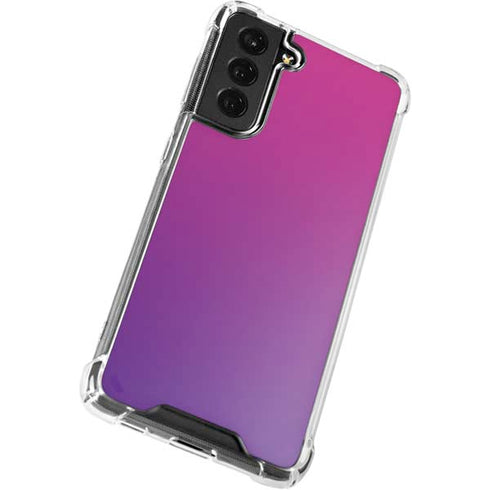Purple Ombre Galaxy S22 Plus Clear Case