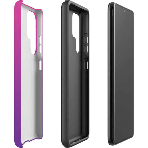 Purple Ombre Galaxy S22 Ultra Pro Case