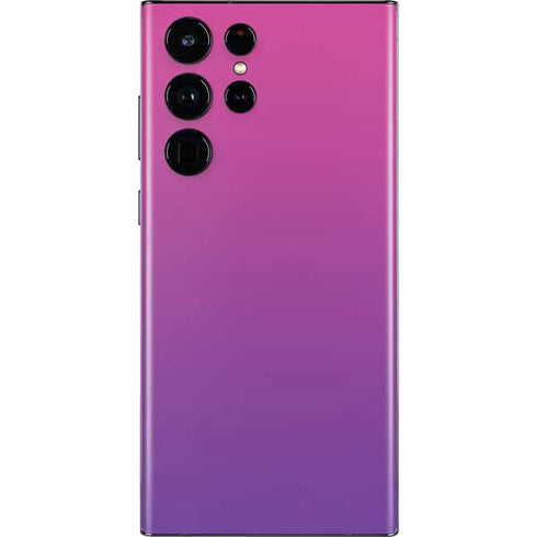 Purple Ombre Galaxy S22 Ultra Skin