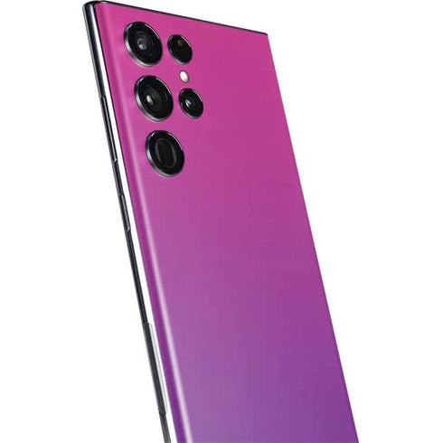 Purple Ombre Galaxy S22 Ultra Skin