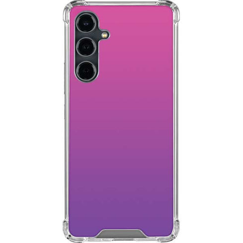 Purple Ombre Galaxy S23 FE Clear Case