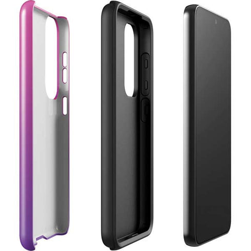 Purple Ombre Galaxy S23 Plus Pro Case
