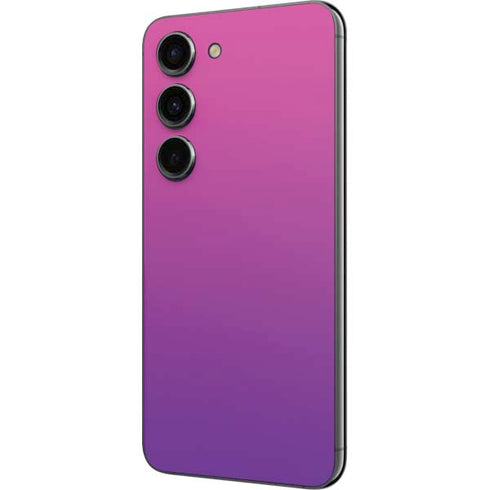 Purple Ombre Galaxy S23 Skin