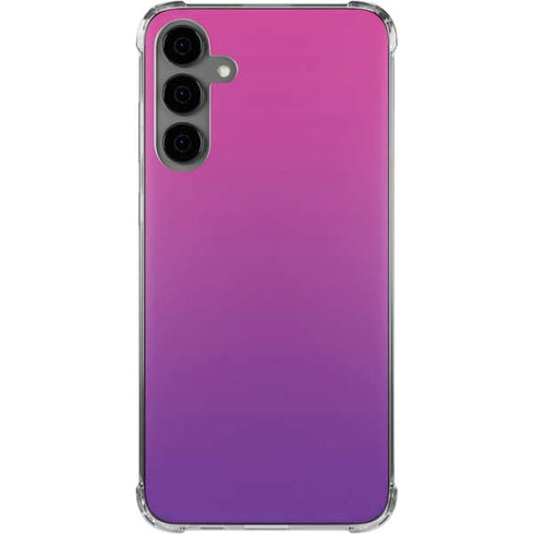Purple Ombre Galaxy S24 Plus Clear Case