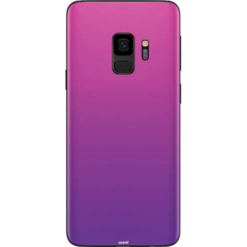 Purple Ombre Galaxy S9 Skin
