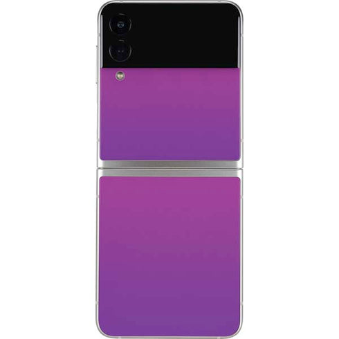 Purple Ombre Galaxy Z Flip3 5G Skin