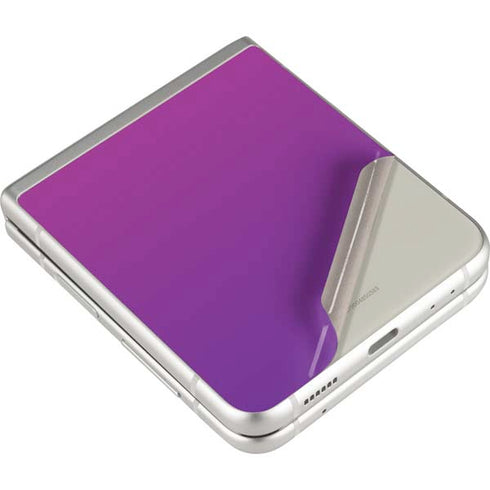 Purple Ombre Galaxy Z Flip3 5G Skin