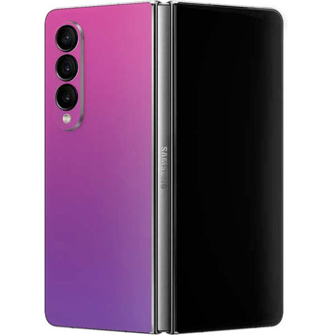 Purple Ombre Galaxy Z Fold4 5G Skin
