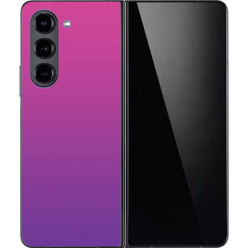 Purple Ombre Galaxy Z Fold5 5G Skin