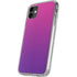 Purple Ombre iPhone 11 Clear Case