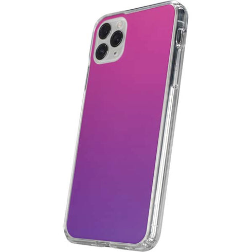 Purple Ombre iPhone 11 Pro Clear Case