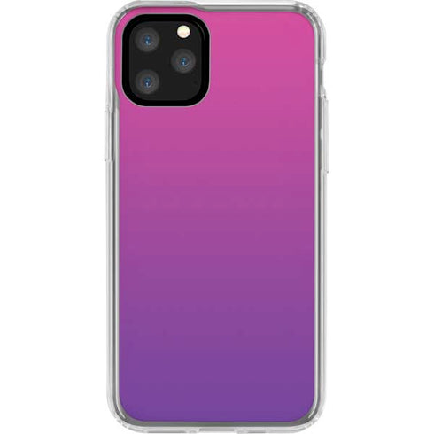 Purple Ombre iPhone 11 Pro Clear Case
