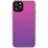 Purple Ombre iPhone 11 Pro Clear Case