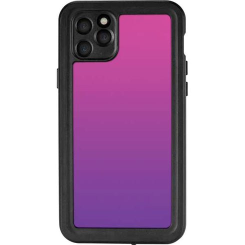 Purple Ombre iPhone 11 Pro Max Waterproof Case