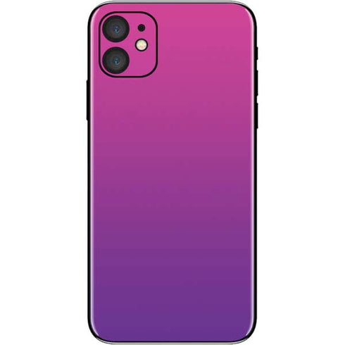 Purple Ombre iPhone 11 Skin