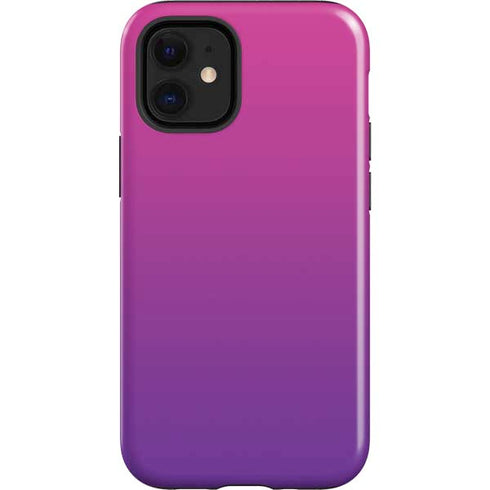 Purple Ombre iPhone 12 Mini Impact Case