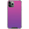 Purple Ombre iPhone 12 Pro Clear Case