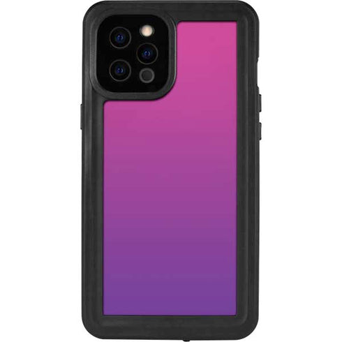 Purple Ombre iPhone 12 Pro Max Waterproof Case