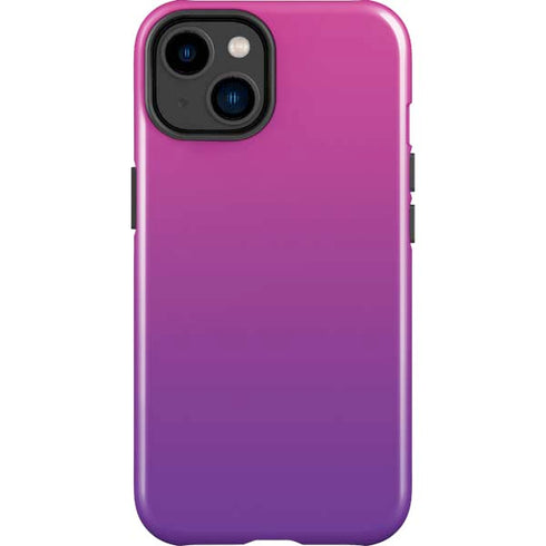 Purple Ombre iPhone 15 Plus Impact Case