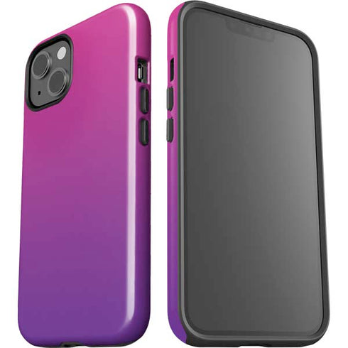 Purple Ombre iPhone 15 Plus Impact Case